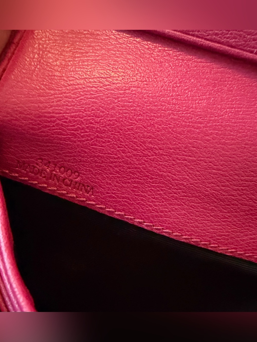 Loewe Anagram Leather Continental Flap Long Wallet Fuchsia - Picture 13 of 16